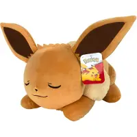 Pokémon Peluche Pokémon Sleeping Cuddle Eevee, 45cm