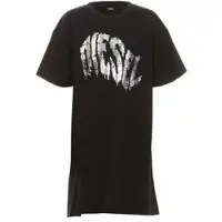 Diesel Robe enfant DBOWLY filles - Noir - 12 ans