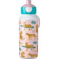 Mepal drinkfles pop-up campus 400 ml - leopard
