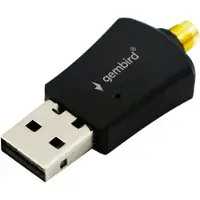 Gembird Adaptateur USB wifi 2,4 GHz 300 Mb/s avec antenne externe