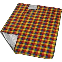 Camping Check Pique-nique Couverture - 175x135 cm - - UneTaille - Couverture