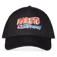 Difuzed Hommes, Casquette, NARUTO - Casquette, Noir, (Taille unique)