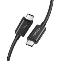 UGREEN Câble Usb-C vers Usb-C Us501, Gen3, 100W, 4K, 0.8M (Noir)