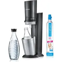SodaStream Crystal 2.0 Argent et Titane