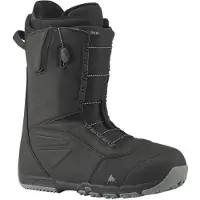 Burton - Boots de snowboard - Ruler Black pour Homme - Taille 40,5 - Noir