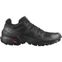 Salomon - Chaussures de trail - Speedcross 5 W Black/Black/Phantom pour Femme - Noir