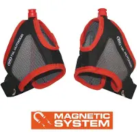 TSL Outdoor Touch-strap-set magnétique 2 unités Noir,Gris M Noir,Gris M