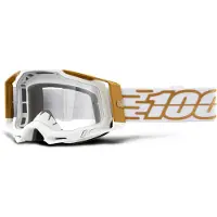 100% - Optique - Racecraft 2 Mayfair Clear Lens , en Silicone - Blanc