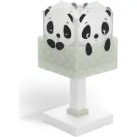DALBER Lampe De Chevet - - Panda - Vert - L 15 Cm - H 30 Cm - Led