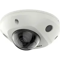 Hikvision 4mpx Ip Mini-dome Camera Argenté