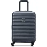 Delsey PARIS trolley Meteor 2.0 (Freestyle) 4 Double Rolls Cabin Trolley Slim Line 55 Graphit gris foncé 53cm