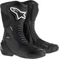 Alpinestars SMX S, bottes ,Noir/Noir ,47 EU