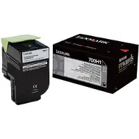Lexmark 70C0H10 (700H) - Noir - Toner - Grande capacité