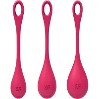 Satisfyer - Boules de geisha - set 3 pièces - blanc