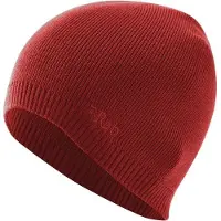 Rab Femmes, Bonnet, Bonnet en mérinos, Rouge, (Taille unique)