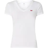 Levi's T-shirt 'The Perfect V-Neck' rouge / blanc