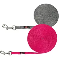 Trixie Longe ultra légère, graphite pour chien - L 10 m x l 10 mm