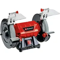 Einhell Touret à meuler TC-BG 150 (puissance de 150 W, pour les petites et grandes réparations) Livré avec deux meules