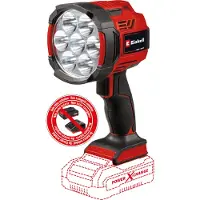 Einhell TE-CL 18/2500 LiAC-solo, LED, 7 ampoule(s), noir, rouge