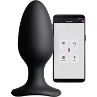 Lovense Hush 2 L - petit vibromasseur anal rechargeable (57 mm) - noir