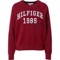 Tommy Hilfiger Pullover en maille fine en laine mélangée avec bordure logo