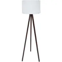 Opviq , 129, lampadaires, blanc, MDF, 38 x 38 x 145 cm