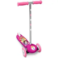 Disney Princesse 3-roues-marche-enfant-fille-frein à pied-rose