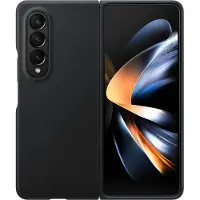 Samsung Galaxy Z Fold 4 Back Cover Cuir Noir
