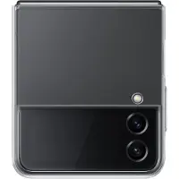 Samsung Galaxy Z Flip 4 Back Cover Silicone Anneau Transparent