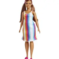 Barbie Loves the Ocean Poupée en robe arc-en-ciel