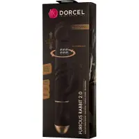 Dorcel - Vibromasseur rabbit va-et-vient avec stimulateur clitoris
