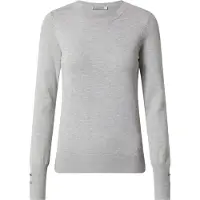 GUESS Femmes, Pull-over, Jeans Grigio Viscosa Women Sweater, Gris, (XXL)