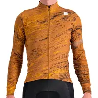 Sportful Cliff Supergiara Thermal Long Sleeve Jersey Orange 2XL Homme