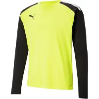 Puma Maillot 'TeamPacer' jaune fluo / noir / blanc