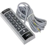 Satel Système de contrôle d'accès de sécurité ACCO-SCR-BG Noir, Gris
