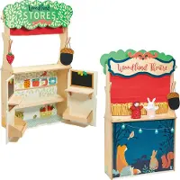 Tender Leaf Toys Woodland Kaufladen und Theater (Spielzeug, 110 cm) 7508556