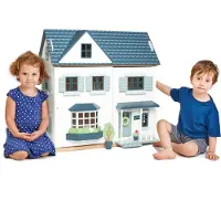 Tender Leaf Toys Puppenhaus Dovetail (68 x 39,5 x 69,5 cm, Spielzeug) 7508125