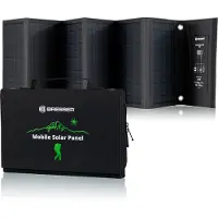 Bresser Usb Dc Output Mobile Solar Charger 40 Noir