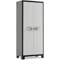 Keter Armoire de jardin TITAN MultiSpace 9761, 80 x 44 x 182, gris, étanche