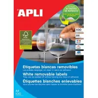 APLI étiquette Autocollante 97x42.4mm