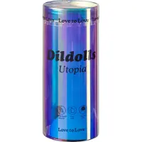 Love to love Dildolls Utopia - godemichet ventouse - silicone coloré