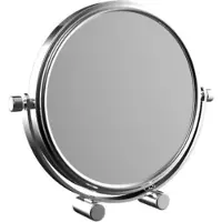 Emco puree miroir à main, diamètre 126 mm, grossissement 5x, chrome, 109400132