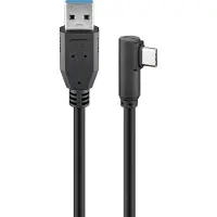Goobay Usb-c St Usb A 3.0 90° St Bk 2m