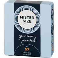 Mister Size Préservatifs x3 - Largeur nominale 60mm