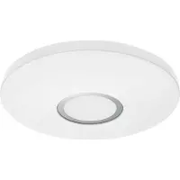 Ledvance Plafonnier LED 18W 1400 lm 2700- 6500 K RGBW changement de couleur Ø 34 cm Smart+ WiFi Orbis Kite 340 WT Multicolor blanc