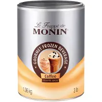 Monin Frappé-Pulver Café Kaffee 1,36kg Smoothies & Slushes (1er Pack)