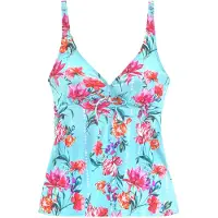 Sunseeker Haut de tankini bleu ciel / mélange de couleurs