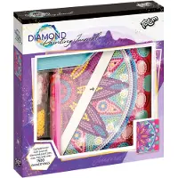 Totum Kit My Diary DIY avec fleur mandala et diamants