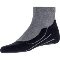 Falke Chaussettes de sport gris / rouge
