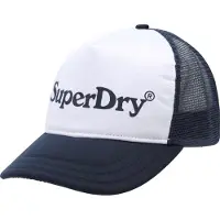 Superdry Vintage Graphic Trucker Cap Blanc OS